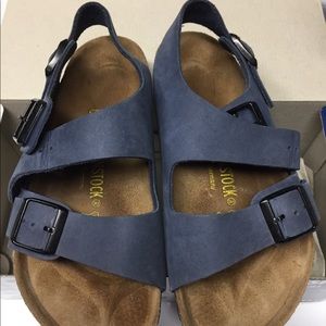 Birkenstock Milano. Navy Blue